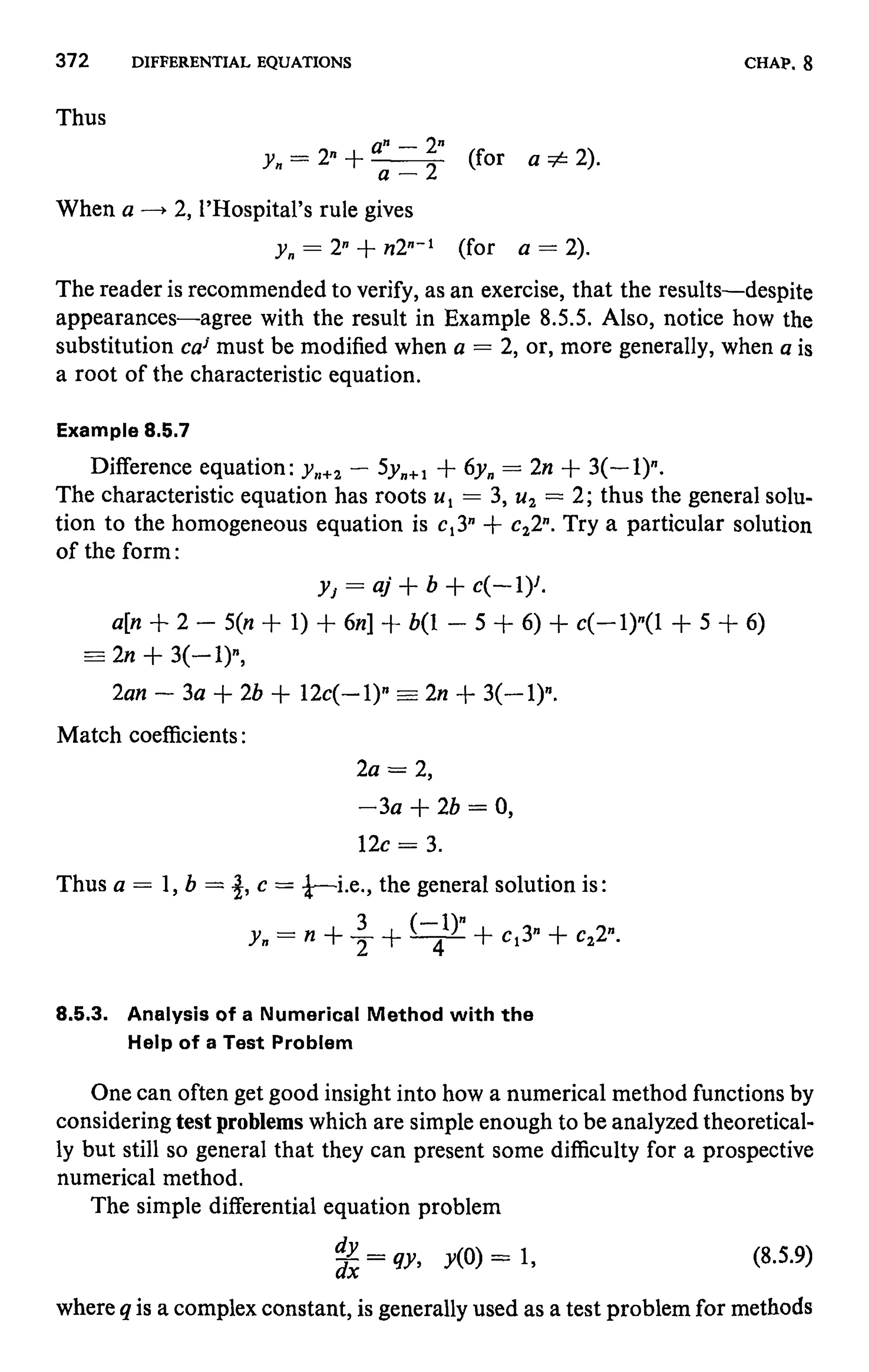 Numerical methods