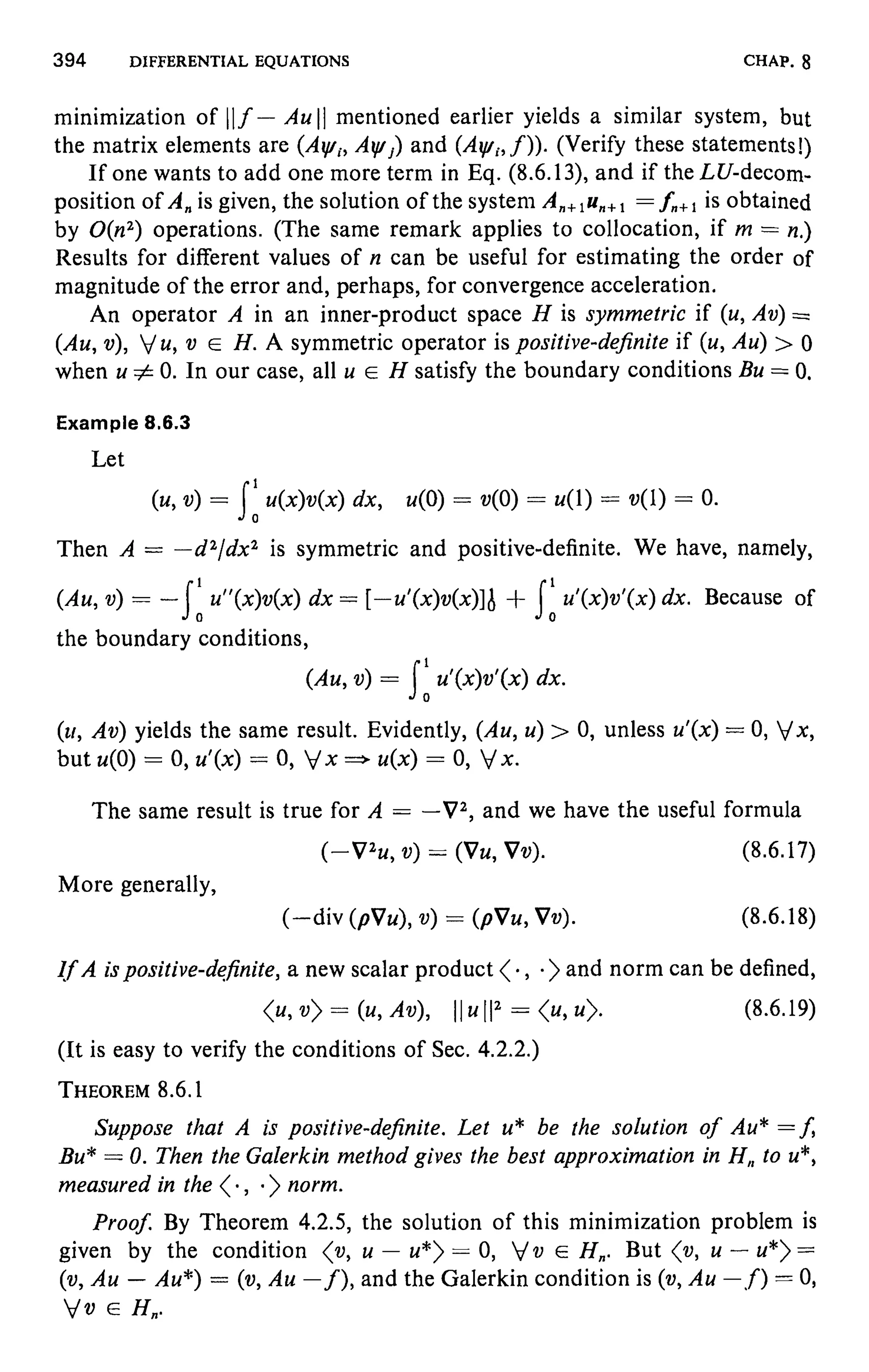 Numerical methods