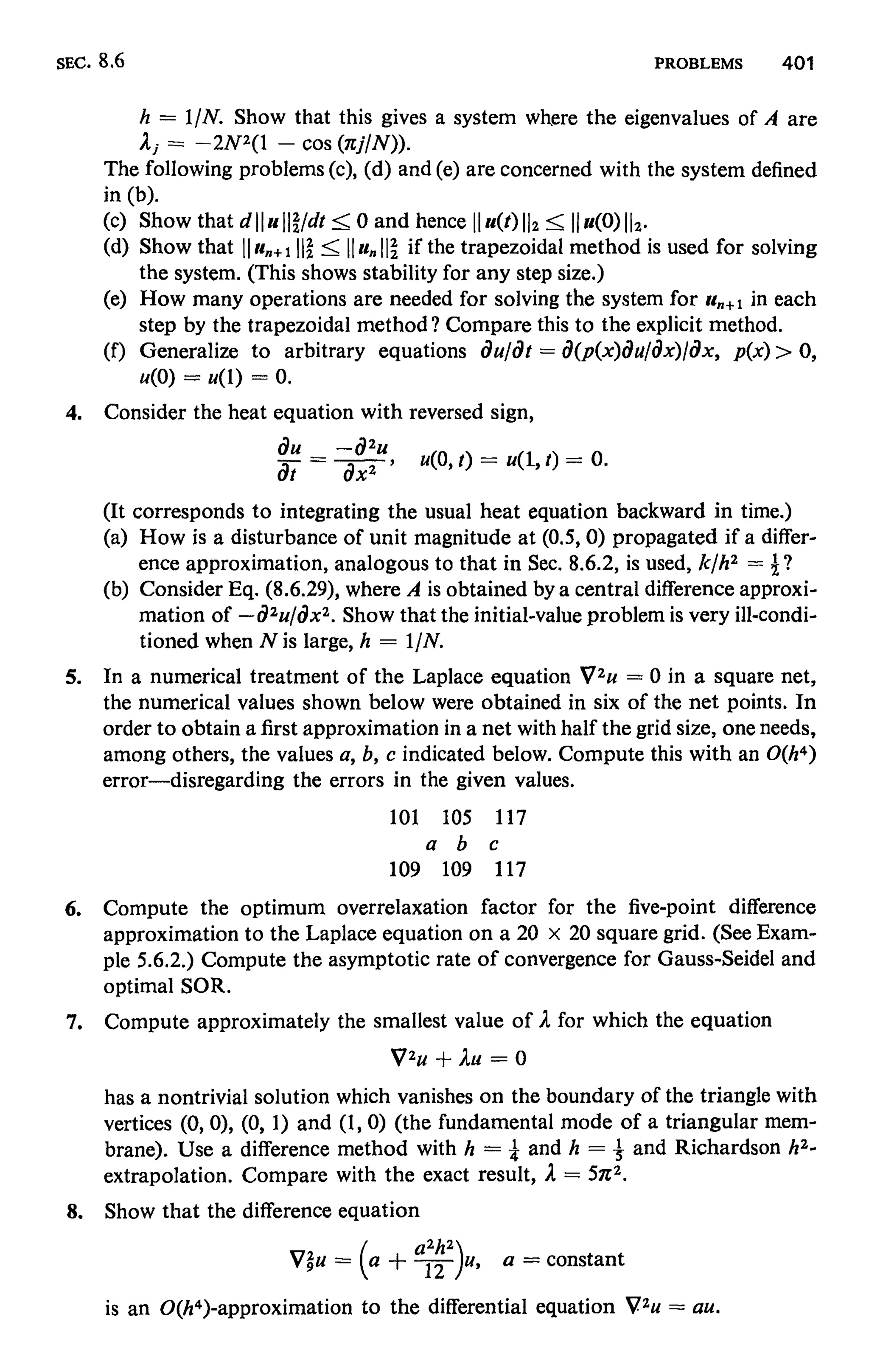 Numerical methods