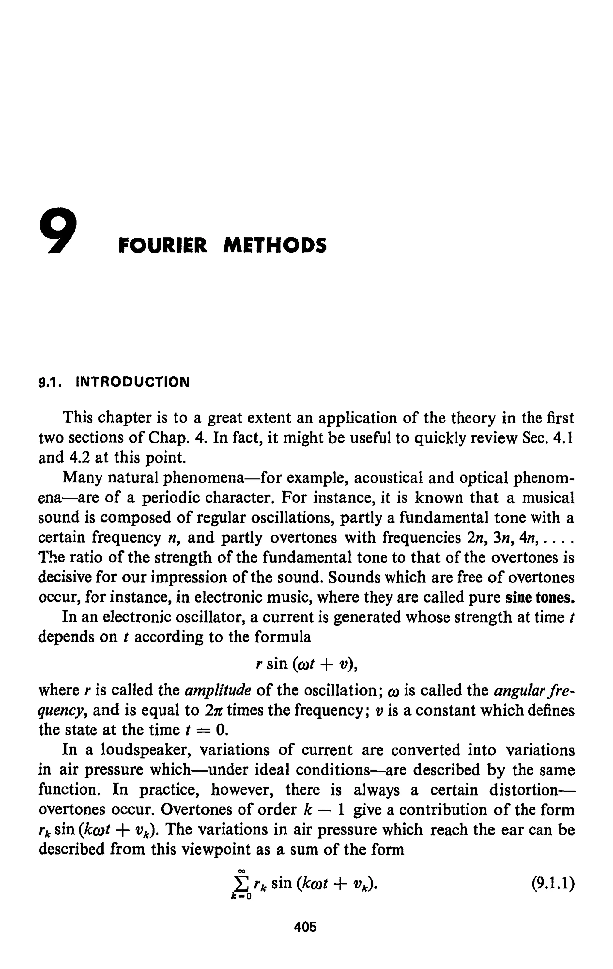 Numerical methods