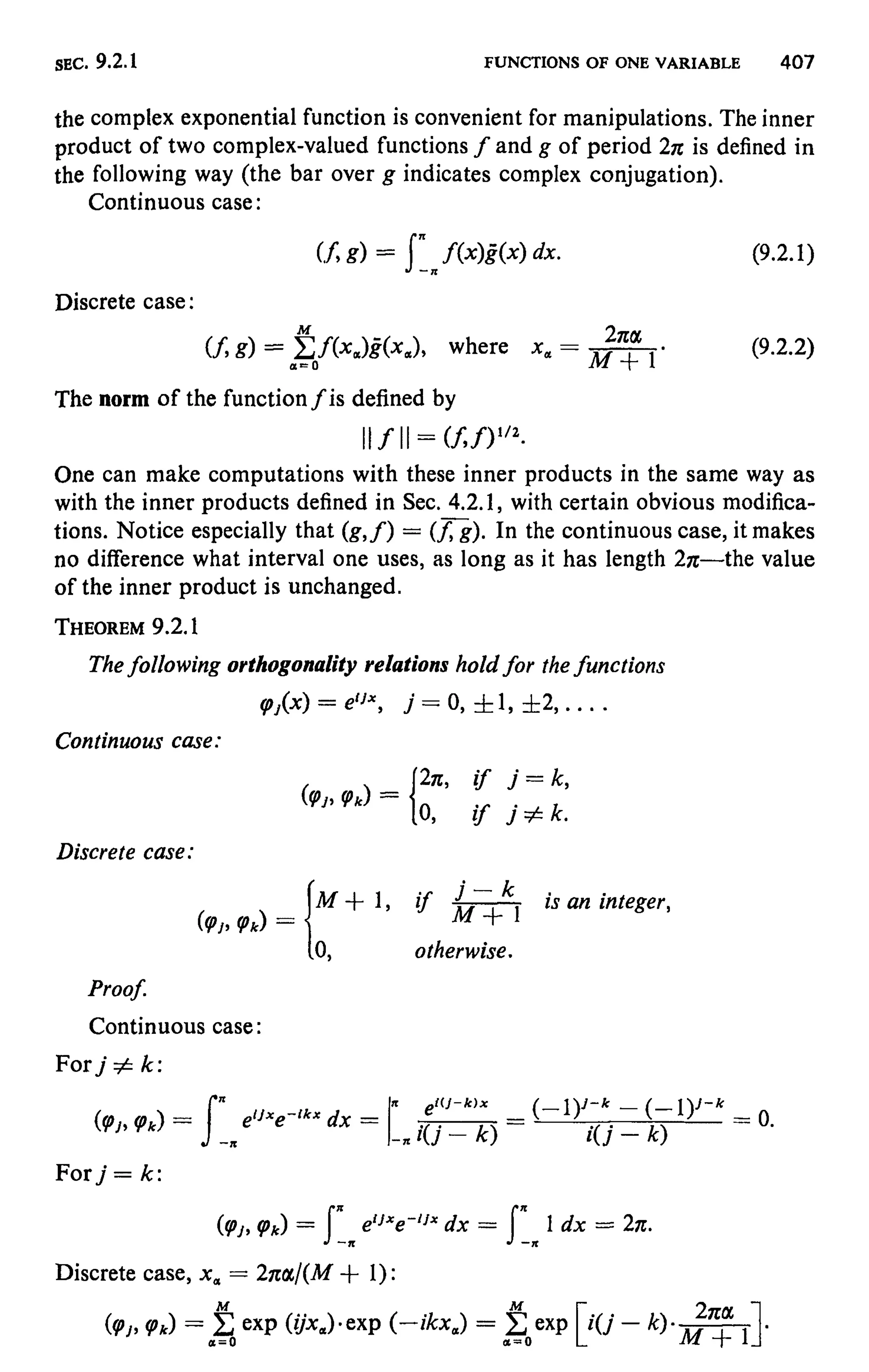 Numerical methods