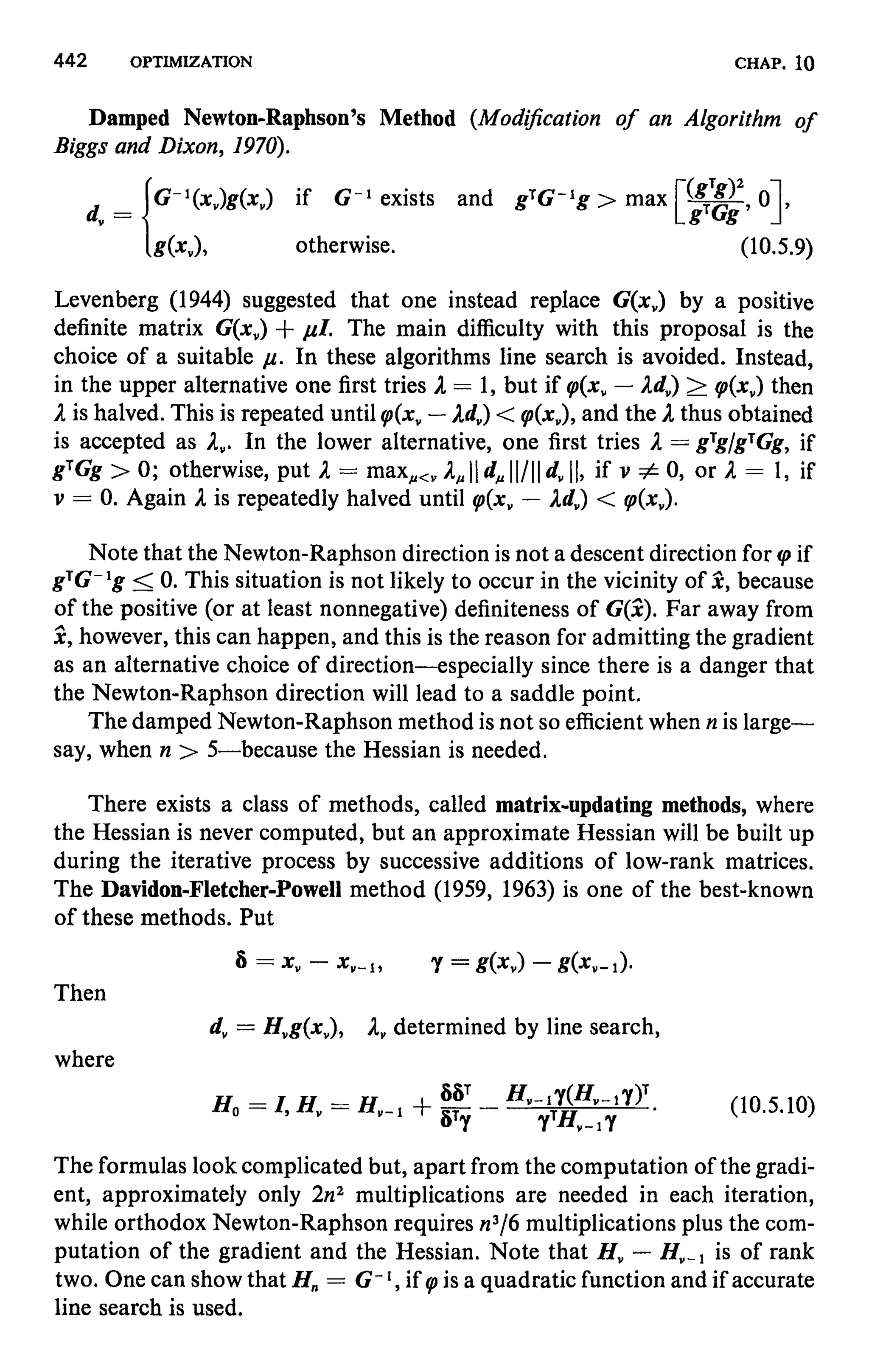 Numerical methods