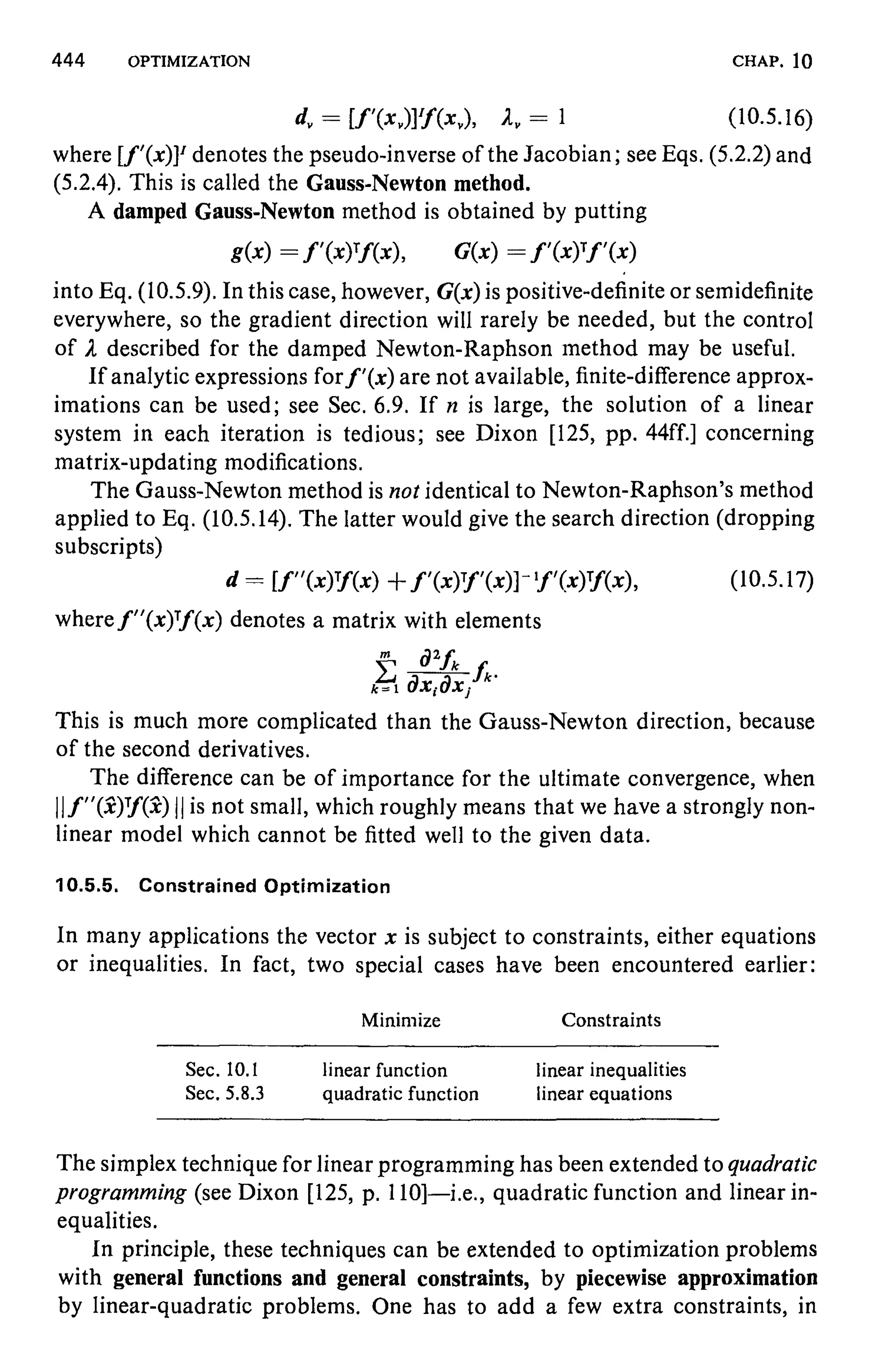 Numerical methods