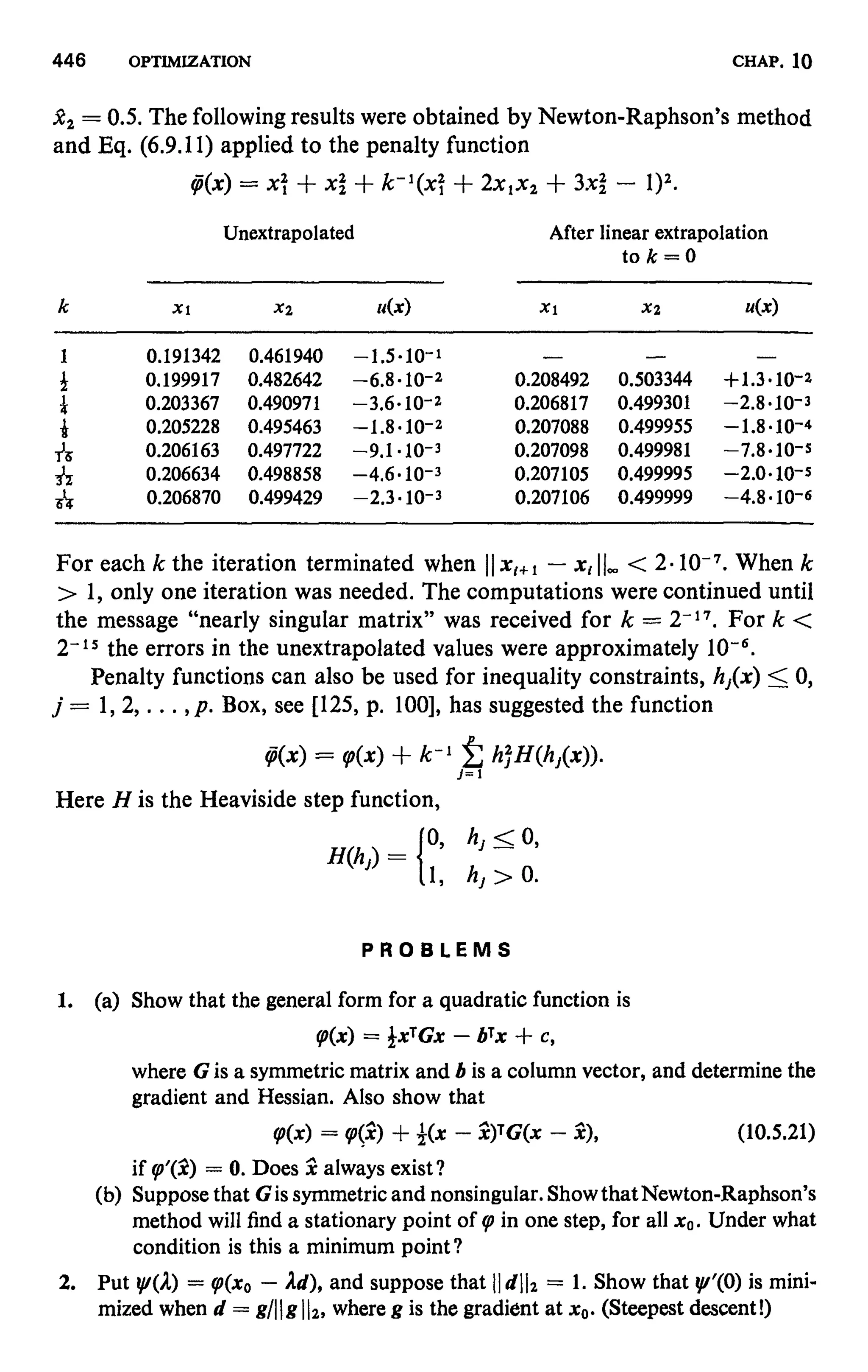 Numerical methods