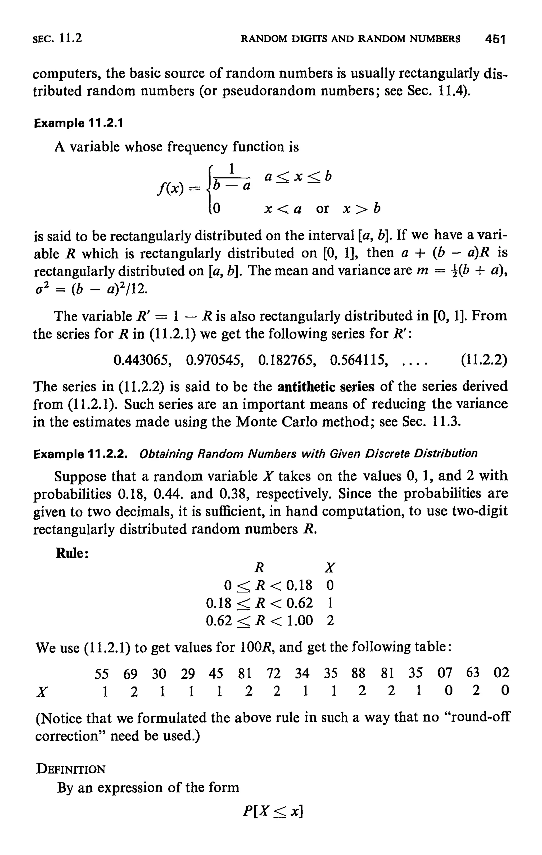 Numerical methods