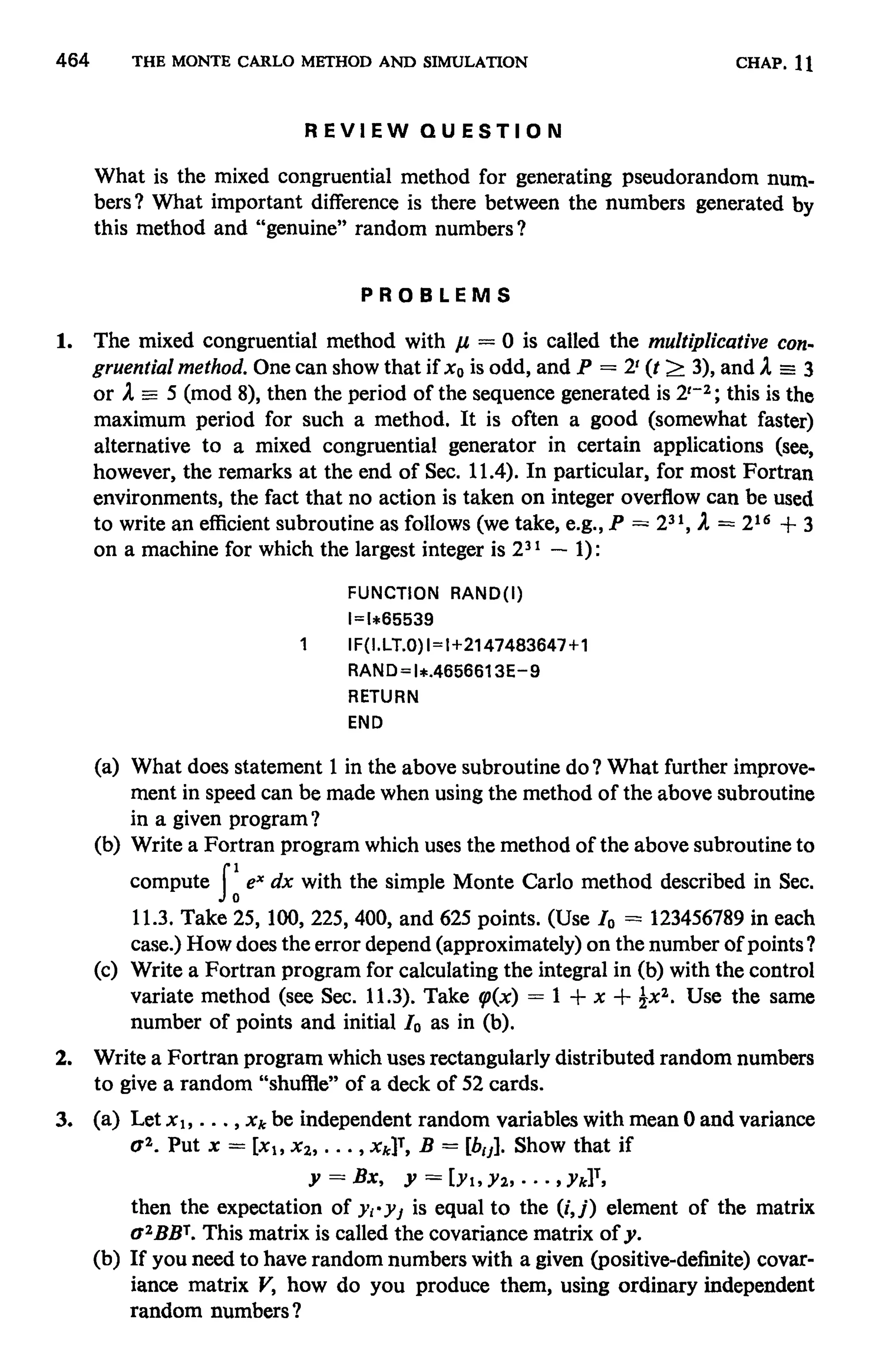Numerical methods