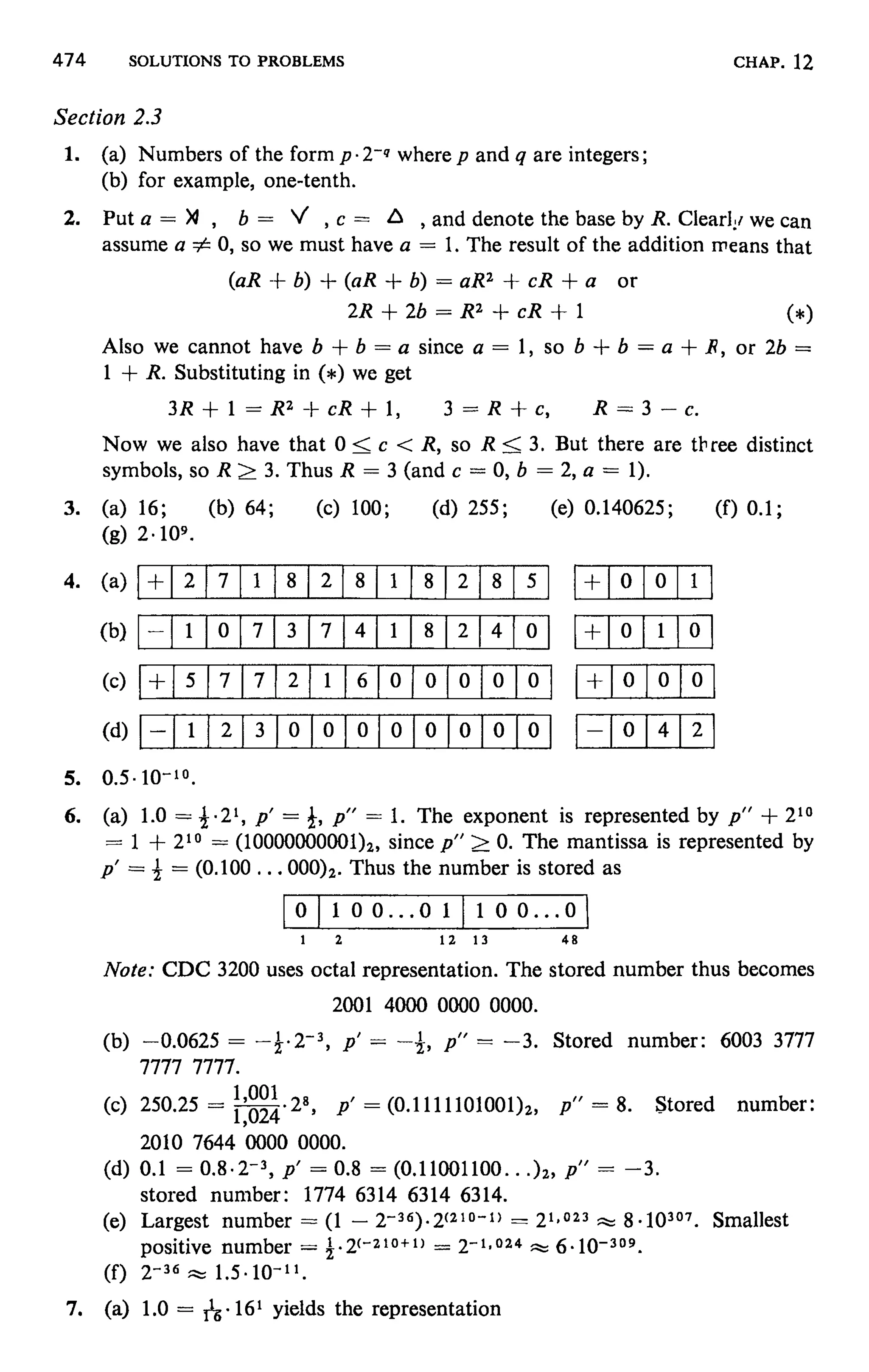 Numerical methods