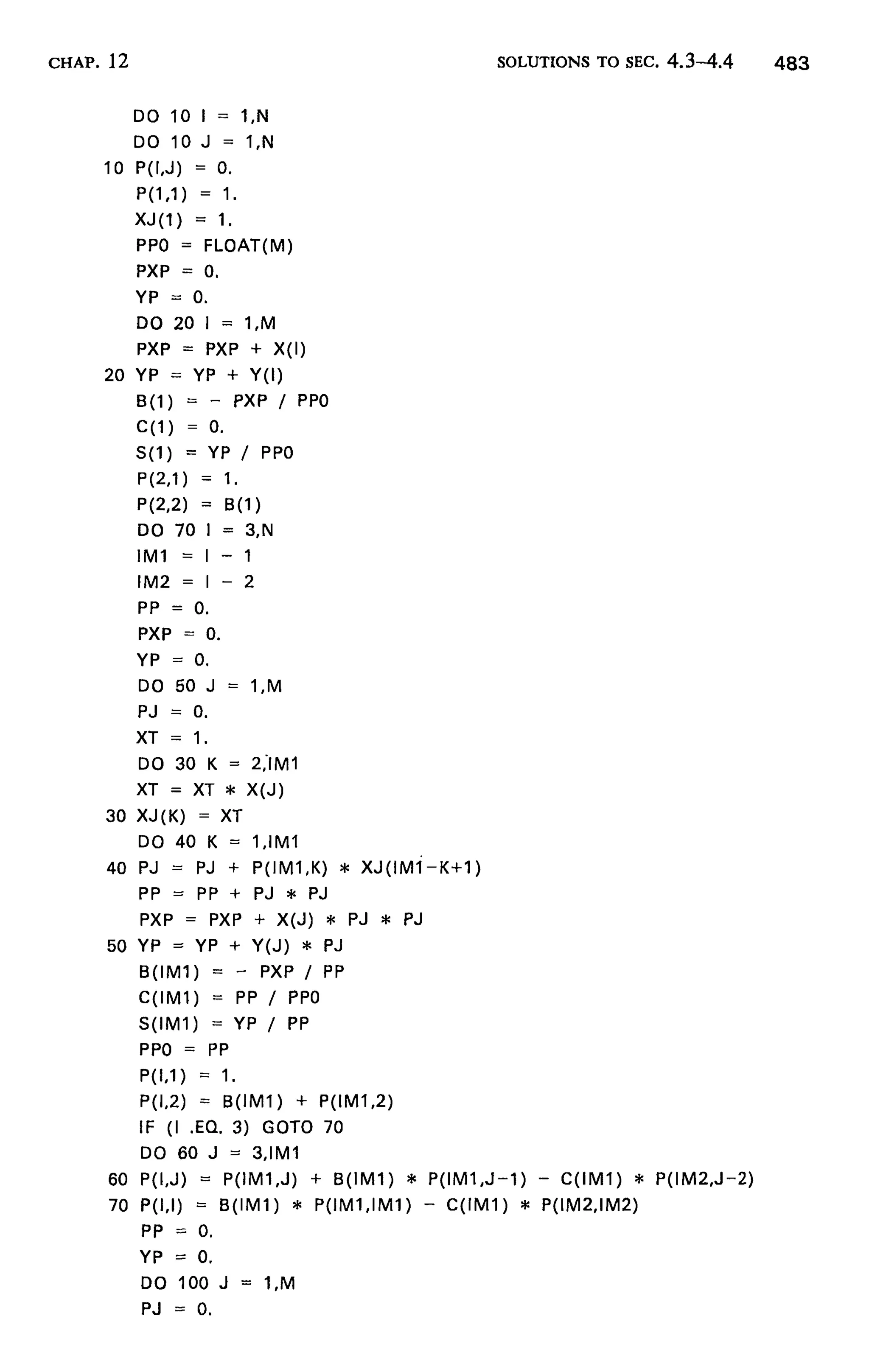 Numerical methods
