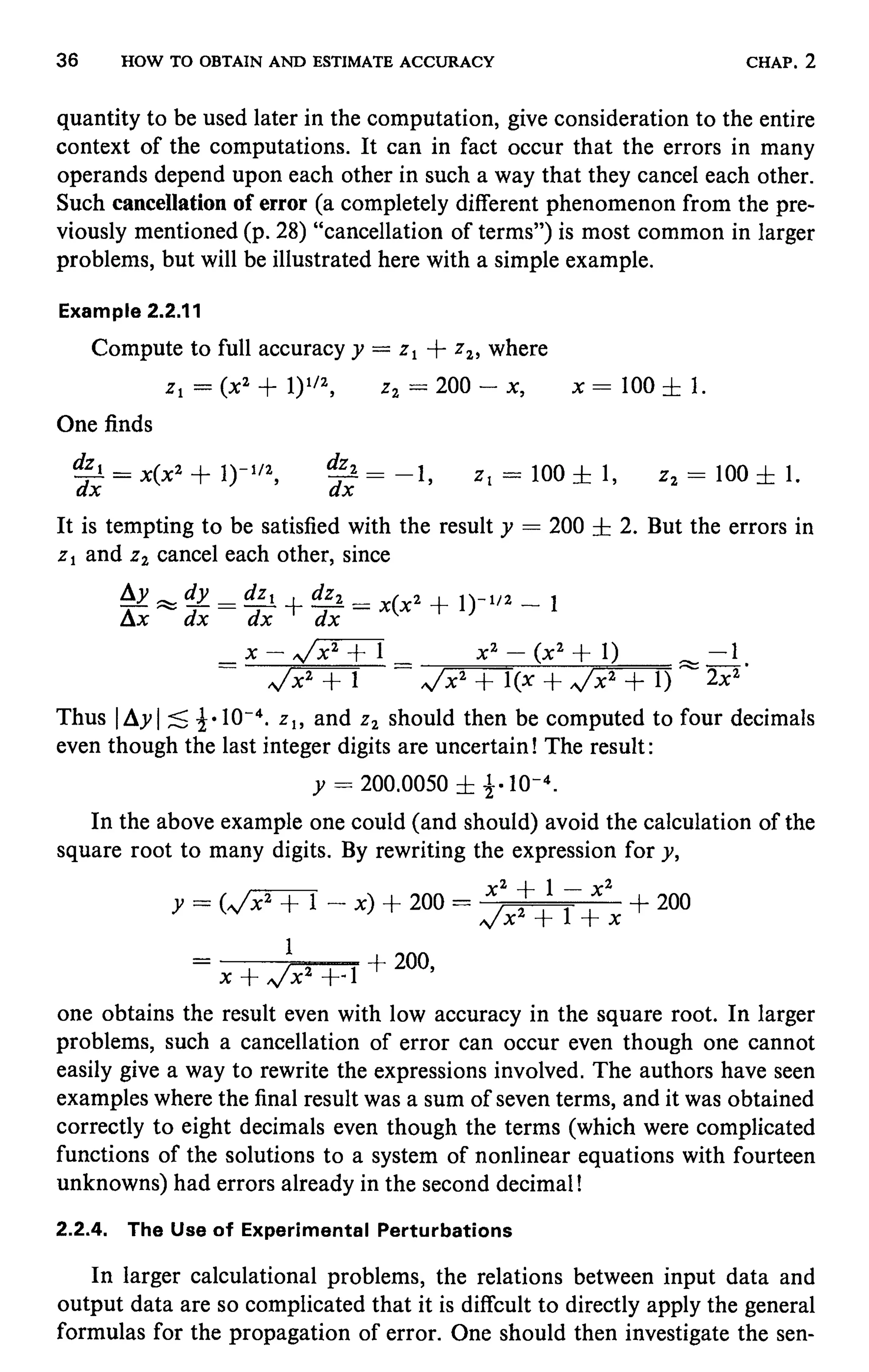 Numerical methods