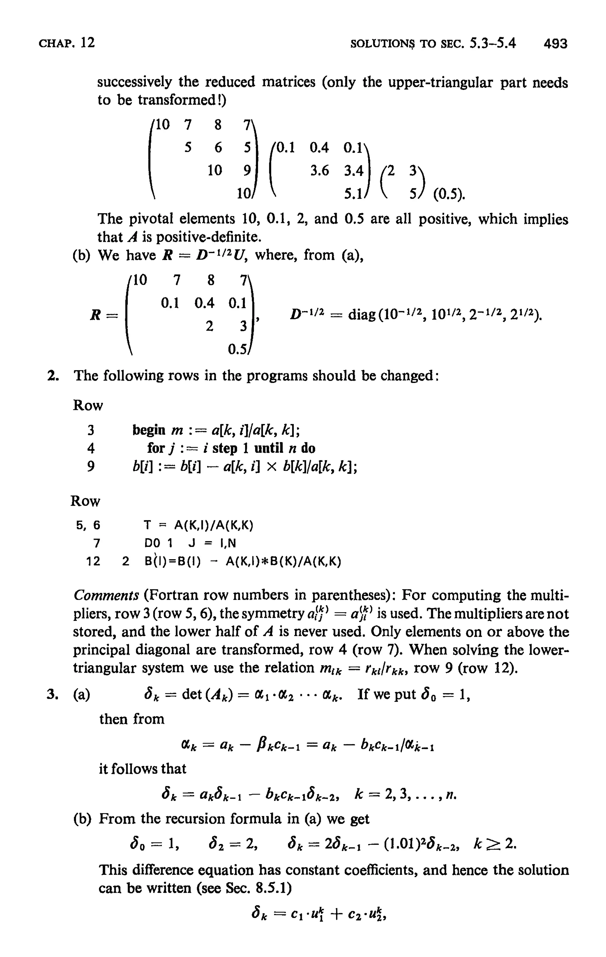 Numerical methods