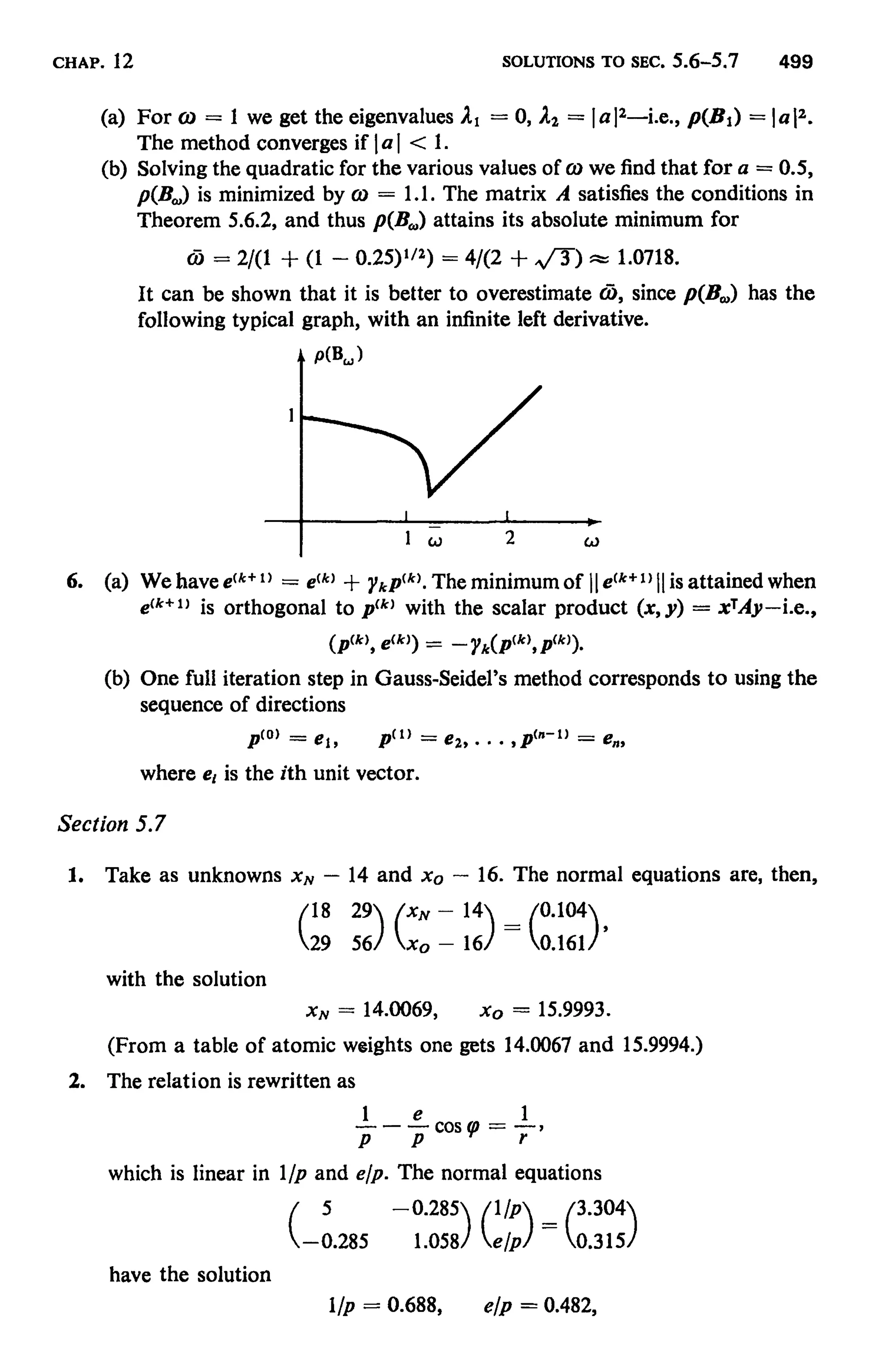 Numerical methods