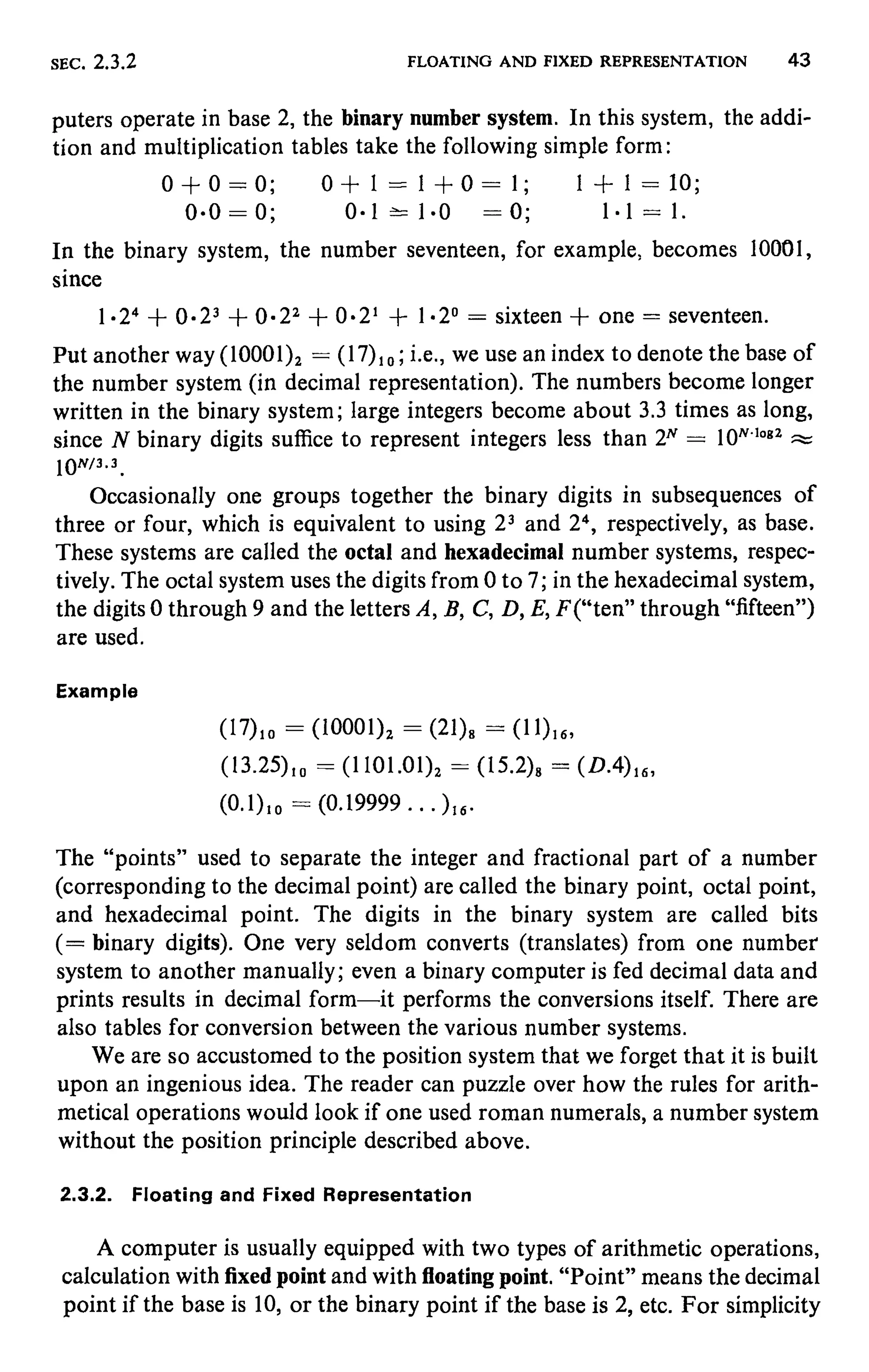 Numerical methods