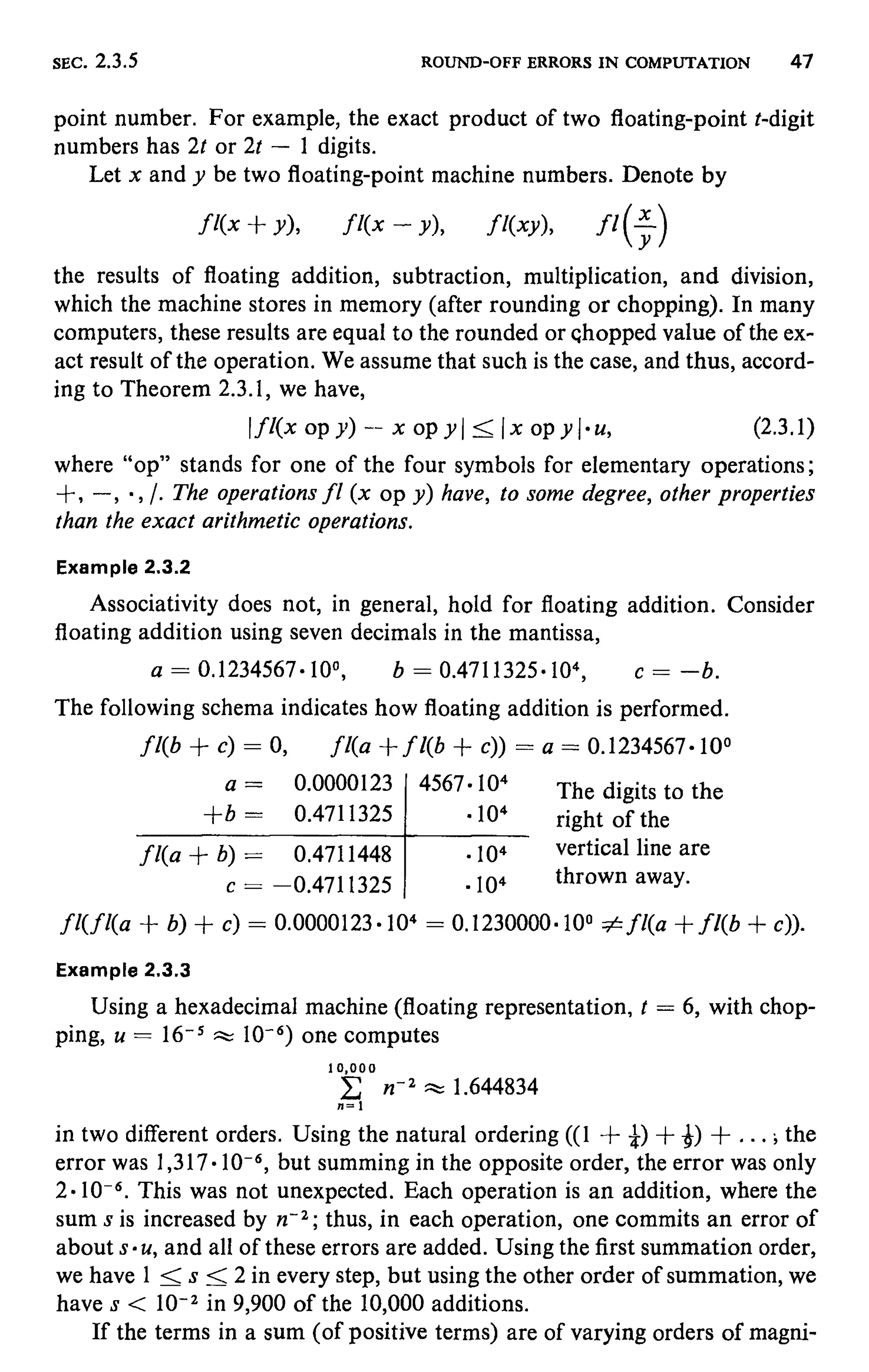 Numerical methods