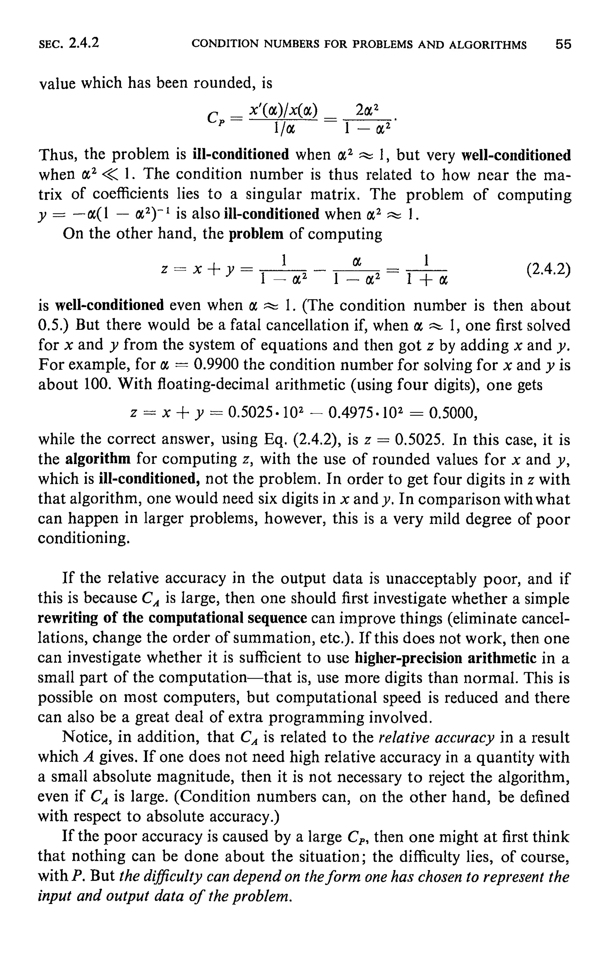 Numerical methods