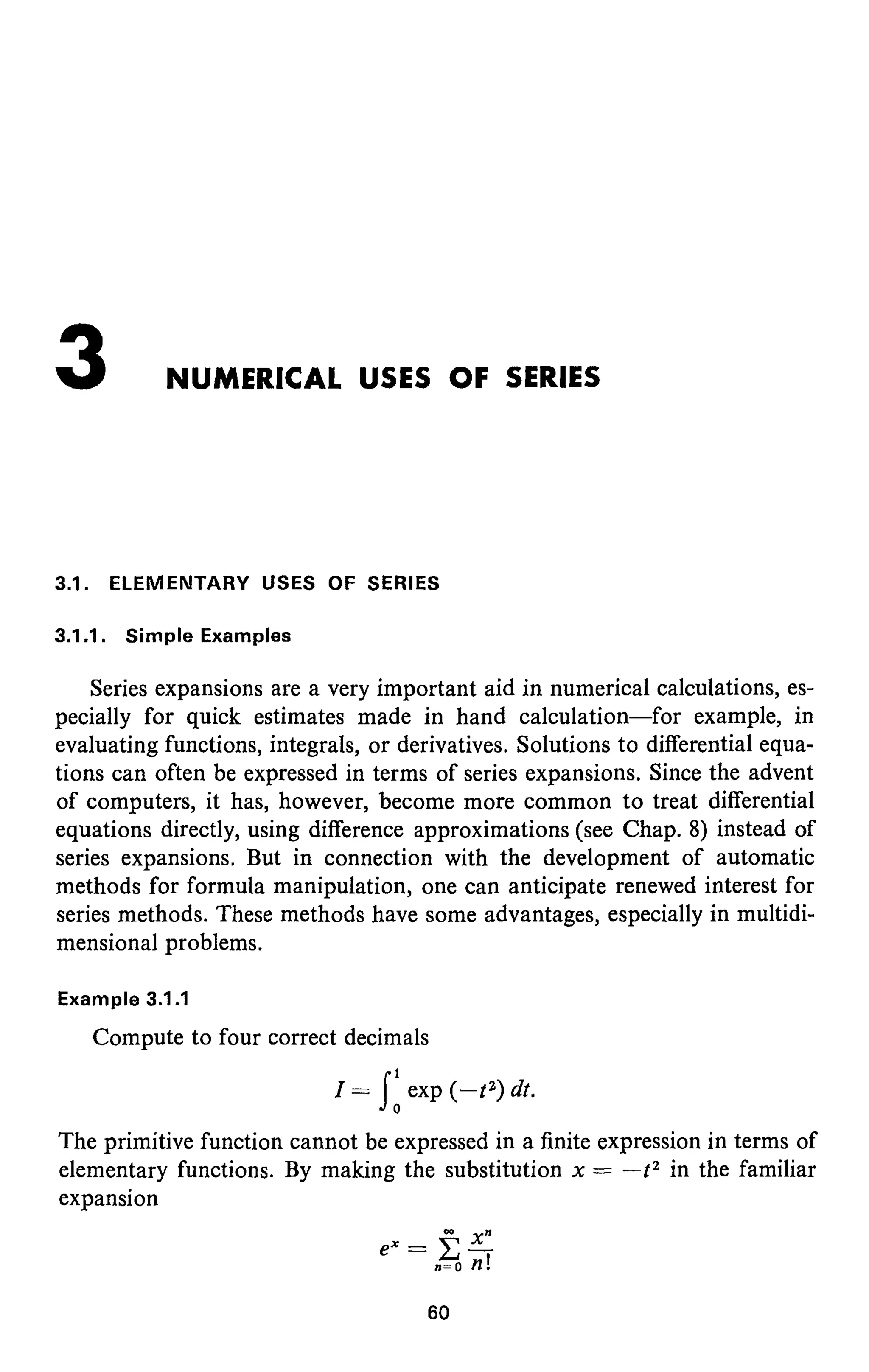 Numerical methods