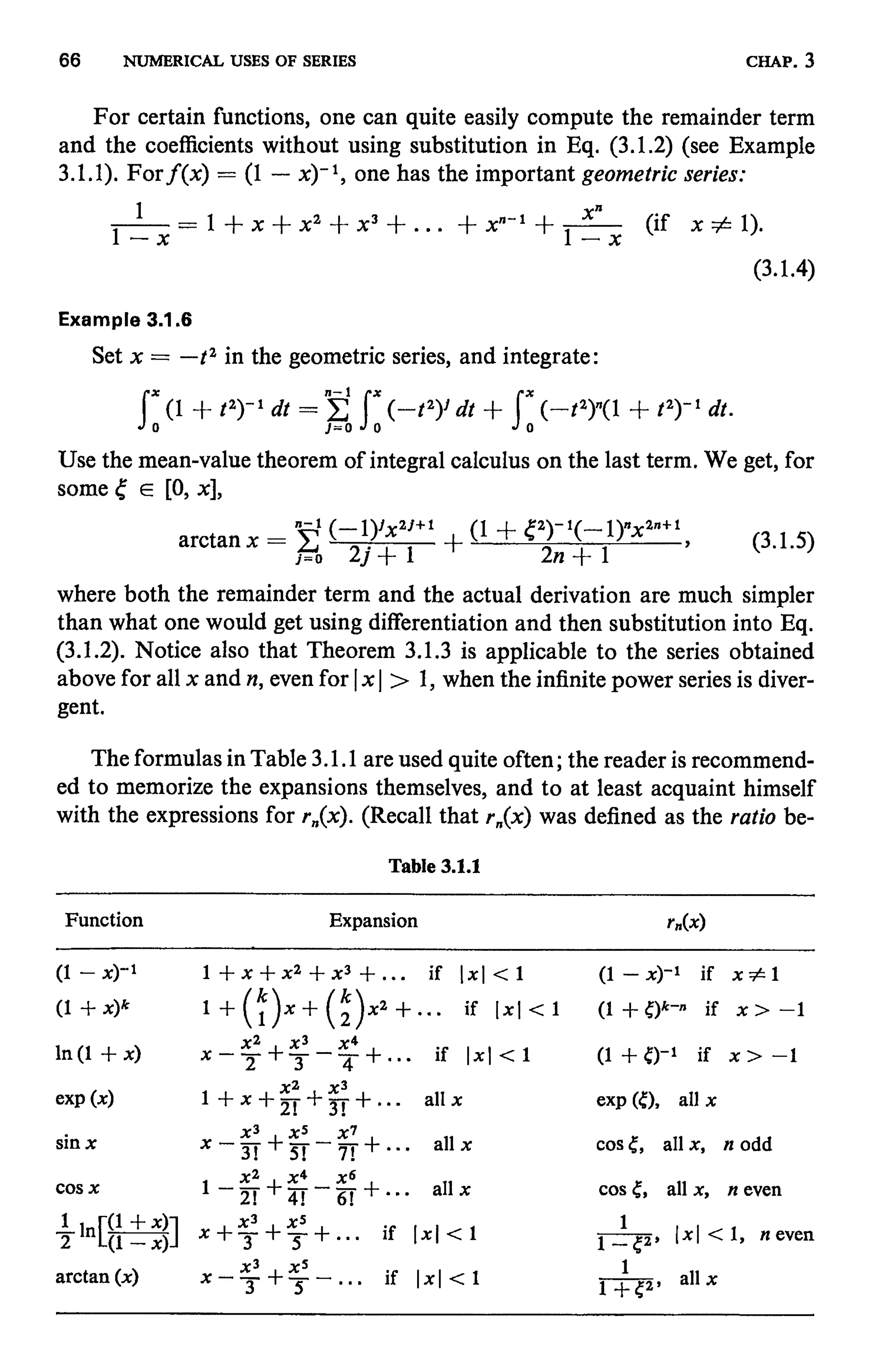 Numerical methods
