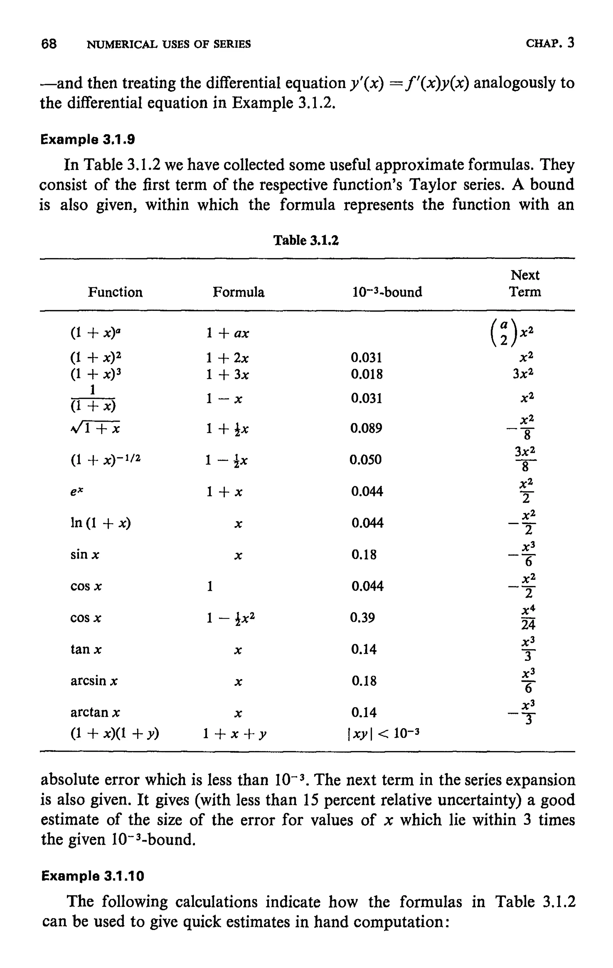 Numerical methods