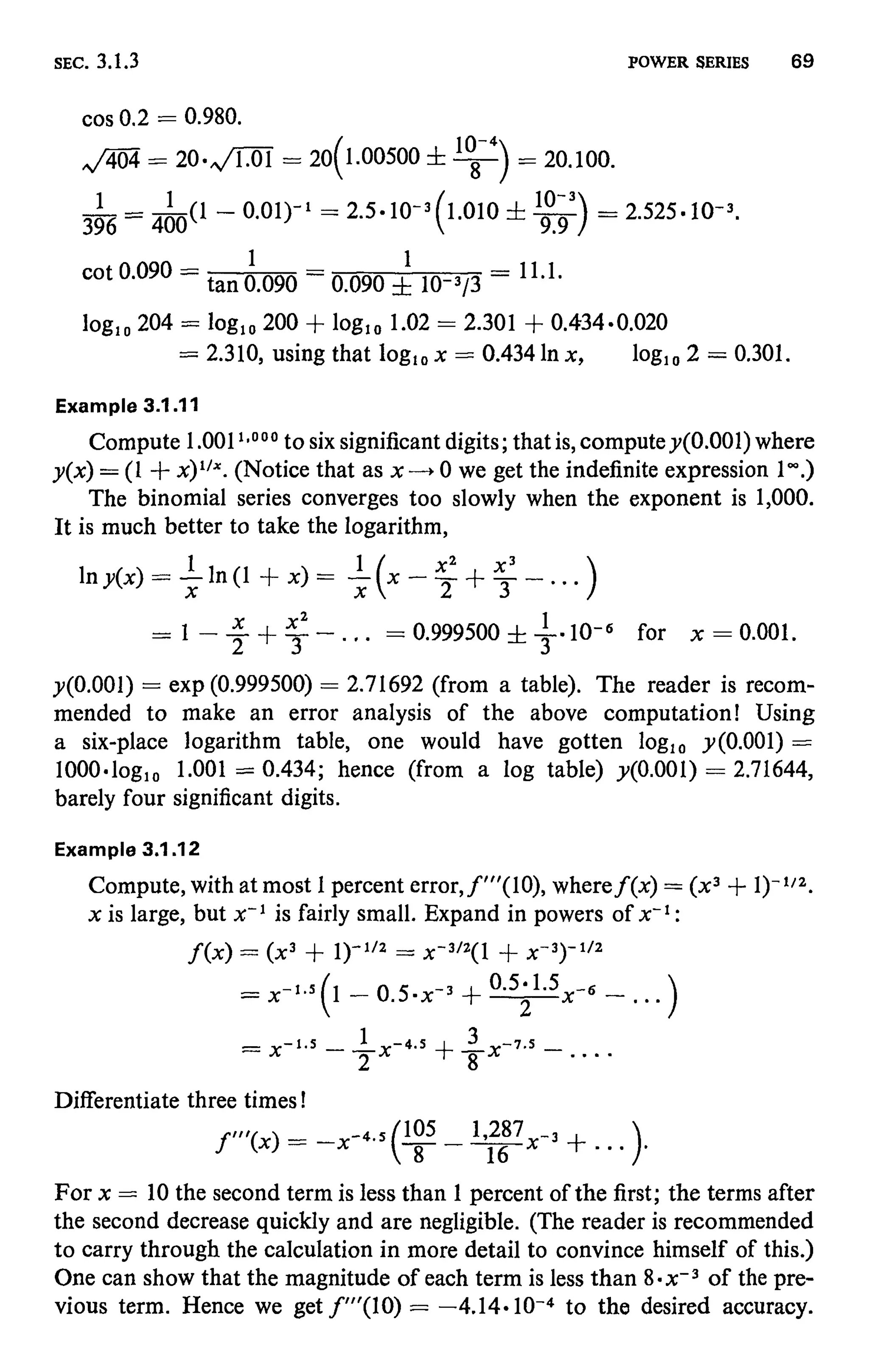 Numerical methods