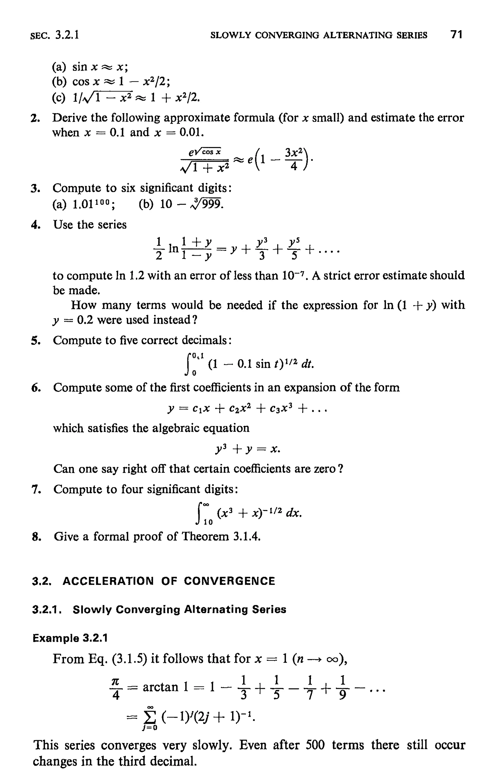 Numerical methods