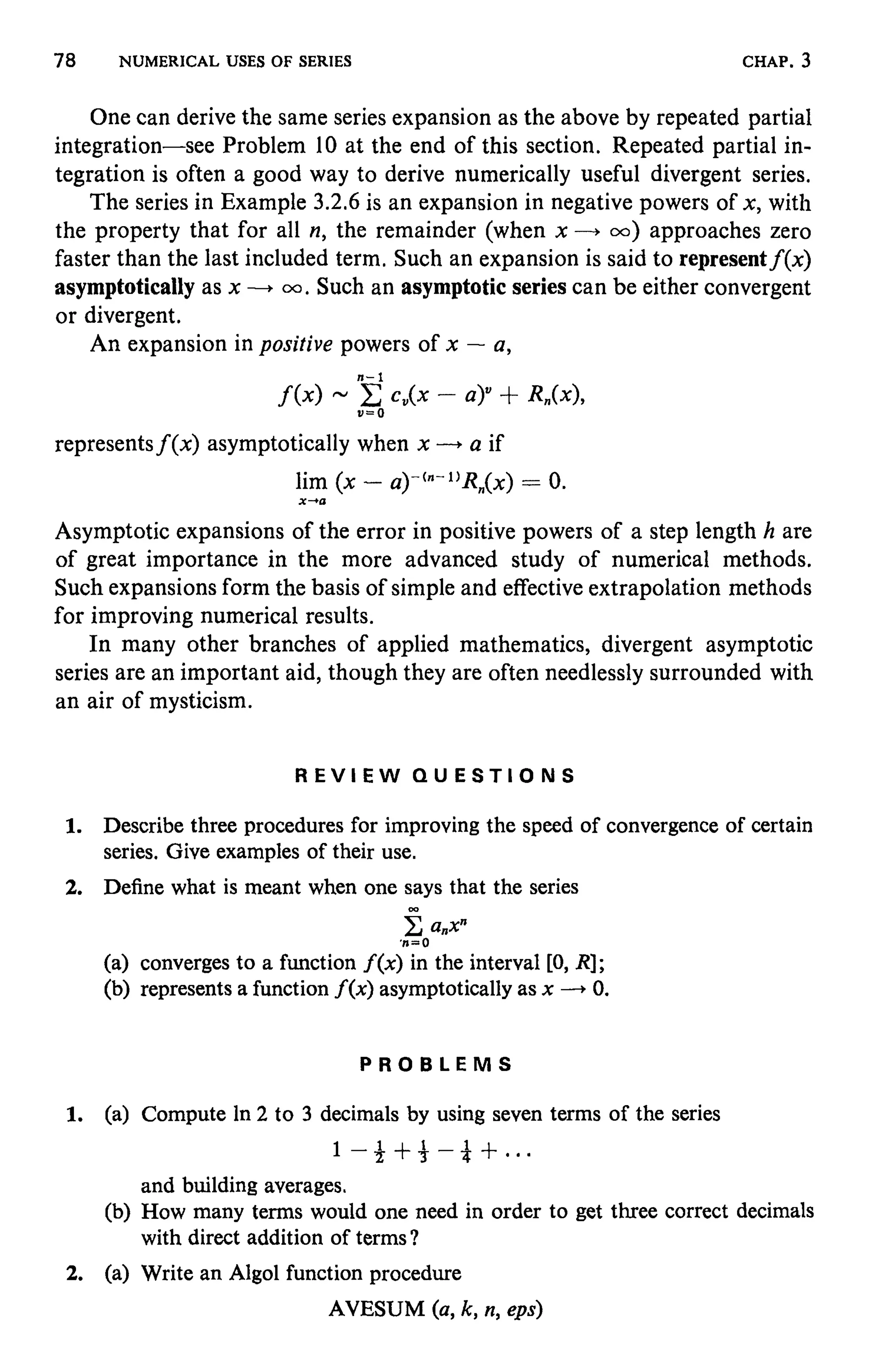 Numerical methods