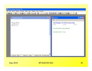 Aug. 2016 MT/SJEC/M.Tech 35
 