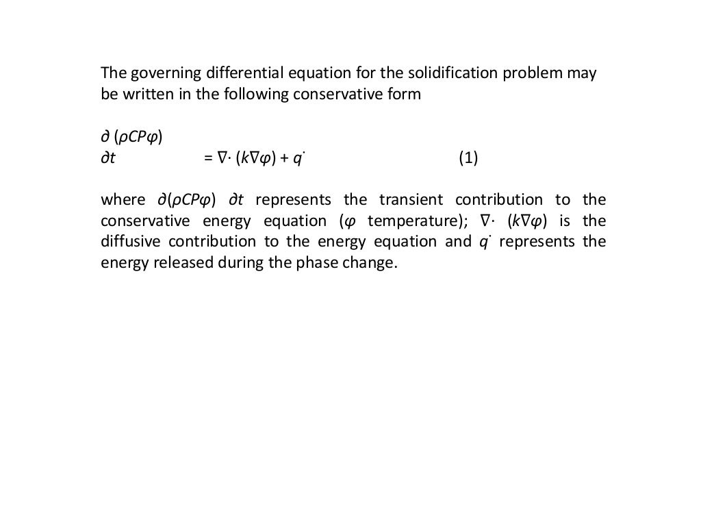 Numerical methods for 2 d heat transfer