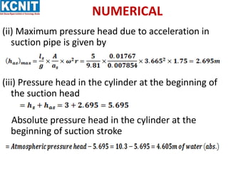 NUMERICAL ON RECIPROCATING PUMP.pptx