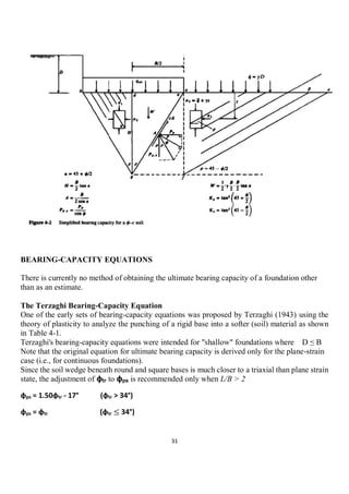 Triangular Footing Geotechnical Problems of Bearing capcity of shallow foundation | PDF