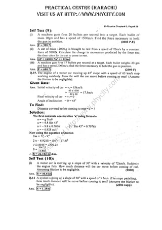 PRACTICAL CENTRE (KARACHI)
VISIT US AT HTTP://WWW.PHYCITY.COM
Visitus
athttp://w
w
w
.phycity.com
 