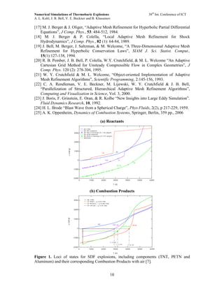 NUMERICAL SIMULATIONS OF THERMOBARIC EXPLOSIONS