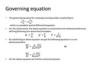 Governing equation