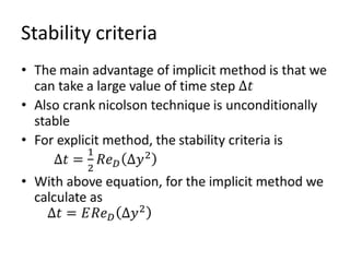 Stability criteria
