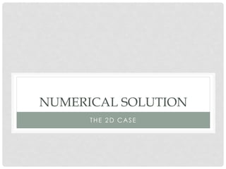 Numerical solution of poisson’s equation | PDF