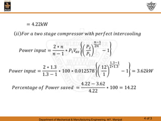 Department of Mechanical & Manufacturing Engineering, MIT, Manipal 4 of 3
 