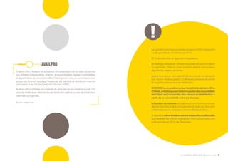 LE NUMÉRIQUE DÉROUTANT Bpifrance Le Lab 65
Créé en 2001, Availpro est la solution d’e-réservation clé en main qui permet
aux hôteliers indépendants, chaînes, groupes hôteliers, résidences hôtelières
et appart hôtels de vendre leur offre d’hébergement directement à travers leur
propre site internet, leur page Facebook, sur les sites de distribution Internet
partenaires et les Global Distribution System ( GDS ).
Availpro offre à l’hôtelier, la possibilité de gérer depuis son extranet plus de 150
sites de distribution, allant du site de distribution globale au site de distribution
nationale ou régionale.
Source : availpro.com
AVAILPRO
•	 La quantité de données produites en ligne en 2003 correspond
à celle produite en 10 minutes en 2013 ;
•	 80 % des données en ligne sont inexploitées ;
•	 lesstratégiesdistributeurs:anticiperlessouhaitsdesconsommateurs
et segmenter / cibler la communication grâce à de nouveaux
algorithmes, objets connectés ;
•	 pour le fournisseur : son objectif doit être d’avoir la maîtrise de
son « stock » et de sa gestion, d’affiner les prévisions de ventes
et de gestion des canaux de distribution ;
•	 BOOKINGvasepositionnersurlesactivitésdebackoffice
d’hôtels,activitésquipermettentlagestiondesdisponibilités
de l’hôtel sur l’ensemble des canaux de distribution à
partir de la connectivité entre les réseaux ;
•	 la location de voitures est également une activité qui va subir
destransformationsdéjàamorcéesdanslecadredel’économie
collaborative avec des acteurs comme Blablacar, Drivy… ;
•	 onobservelamêmetendancedanslarestaurationtraditionnelle
qui intéresse ces mêmes opérateurs. Ainsi Lafourchette.com
a été rachetée en 2014 par Tripadvisor.
 