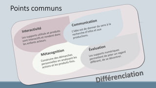 Points communs
 