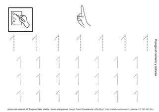 Resigoelnúmeroycoloreo
Autora del material: Mª Eugenia Sáez Villalba - Autor pictogramas: Sergio Palao Procedencia: ARASAAC (http://catedu.es/arasaac/) Licencia: CC (BY-NC-SA)
 