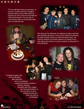 pagina 10   n   El Circo del Rock
 