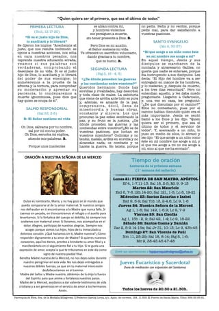 PRIMERA LECTURA
(Sb 2, 12.17-20)
“Si es el justo hijo de Dios,
lo auxiliará y lo librará”
Se dijeron los impíos: “Acechemo...