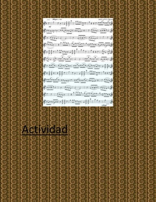Actividad
 