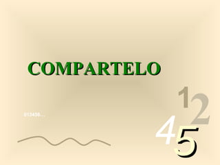COMPARTELO
              1
013456…




          4 2
              5
 