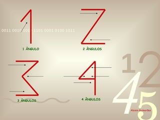 1 ÂNGULO 2 ÂNGULOS 3 ÂNGULOS 4 ÂNGULOS 