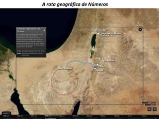 A rota geográfica de Números
 