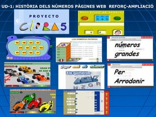 UD-1: HISTÒRIA DELS NÚMEROS PÀGINES WEB REFORÇ-AMPLIACIÓ
 