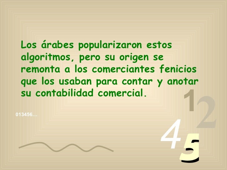 Numeros Arabigos Y Su Logica