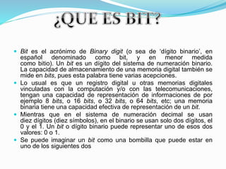 Numeros binarios | PPTX