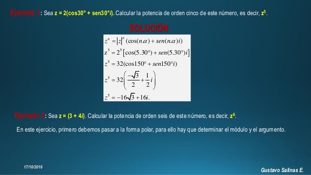 Numeros Complejos Ppt