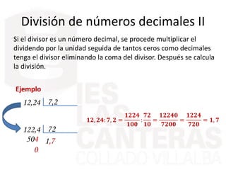 Numeros decimales | PPTX