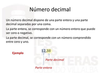 Numeros decimales | PPTX