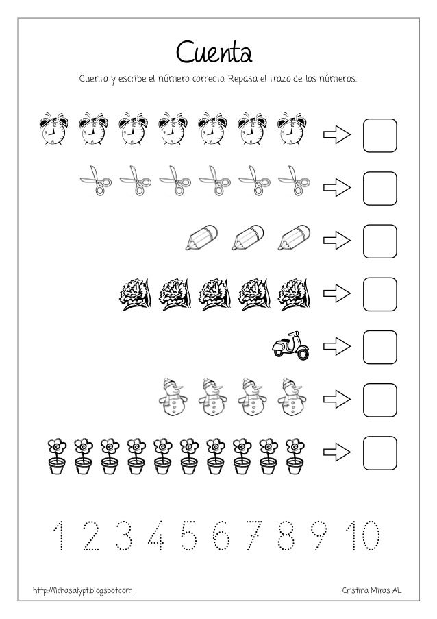 Numeros Del 1 10 03